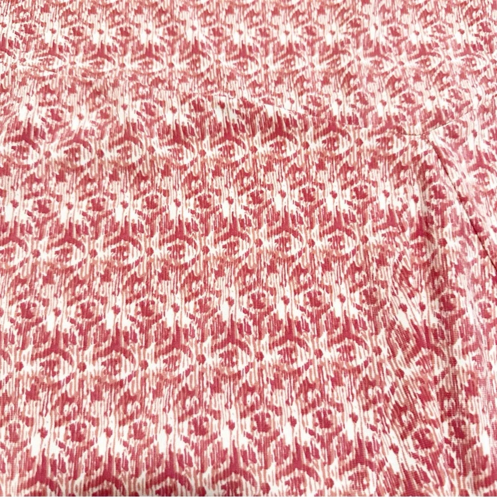 Y2K Old Navy Pink and white midi skirt with elastic waist size XS - Picture 4 of 10